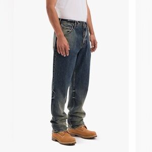 Vayder Men's Straight Leg Jeans - Color Moretti - Size 34x32 - Made in USA